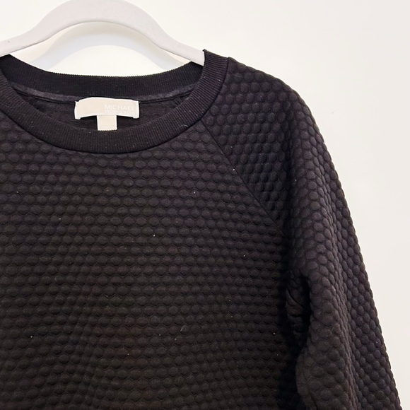 Michael Kors Quilted Sweatshirt - Picture 2 of 4